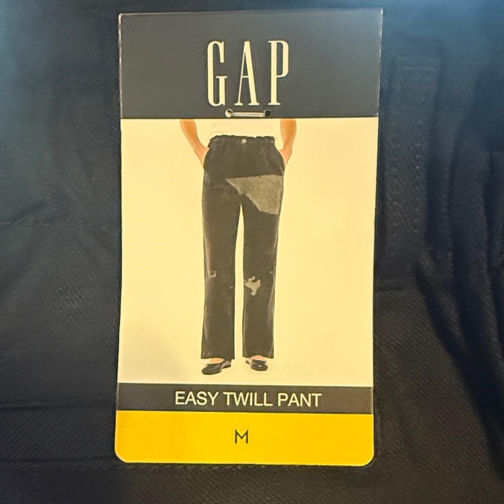 GAP Easy Twill Pant - Black
